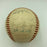 Hank Aaron Eddie Mathews 1961 Atlanta Braves Team Signed NL Baseball JSA COA