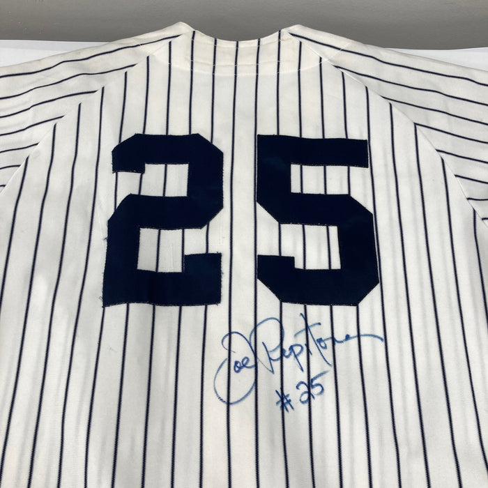 Joe Pepitone Signed 1981 Game Used New York Yankees Jersey Beckett Certified