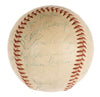 1957 Milwaukee Braves World Series Champs Team Signed Baseball Hank Aaron JSA