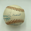 Joe Medwick Sweet Spot Hall Of Fame Multi Signed National League Baseball JSA