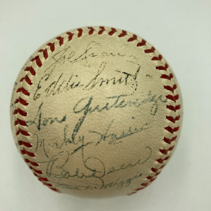 Ted Williams 1947 Boston Red Sox Team Signed Official American League Baseball