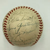 Ted Williams 1947 Boston Red Sox Team Signed Official American League Baseball