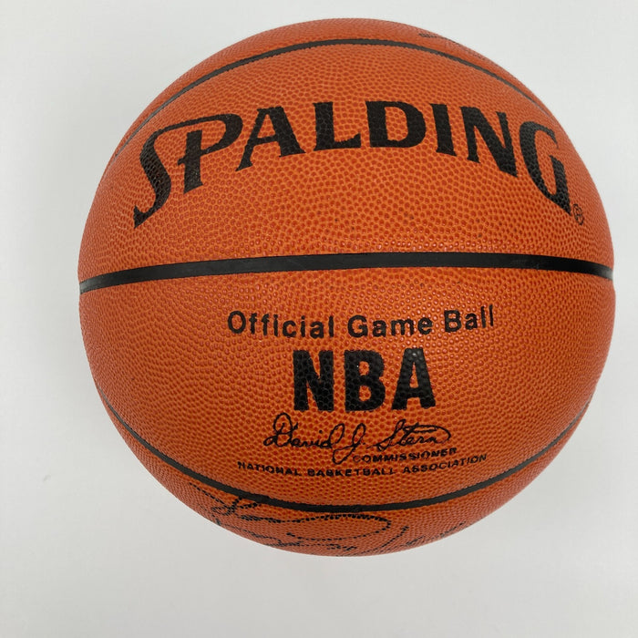 1993-94 Seattle SuperSonics Official Spalding Game Basketball Shawn Kemp Beckett