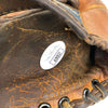 Bob Feller Signed 1940's J.C. Higgins Game Model Baseball Glove JSA COA