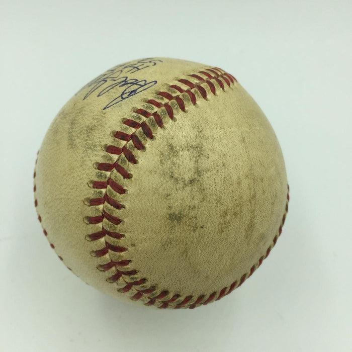 1952 Bob Feller Signed Inscribed "My My" American League Baseball With JSA COA