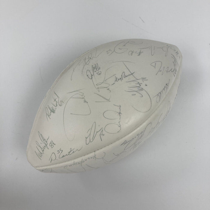 1994 San Francisco 49ers Super Bowl XXIX Champs Team Signed Football JSA COA