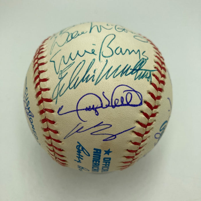 The Finest 500 Home Run Signed Baseball With 24 Sigs! Mickey Mantle JSA COA