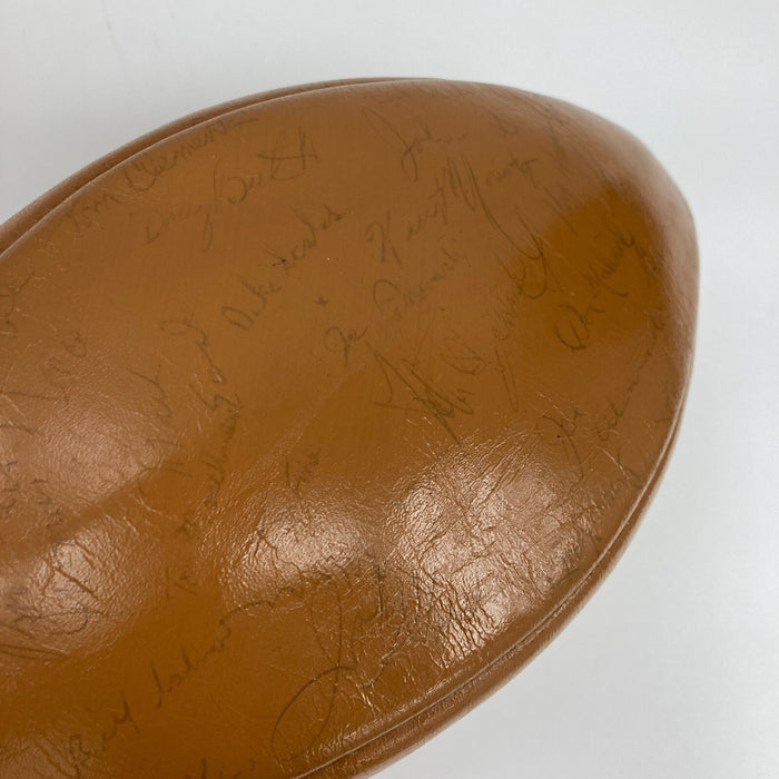 1973 Notre Dame Fighting Irish NAtional Champions Team Signed Football