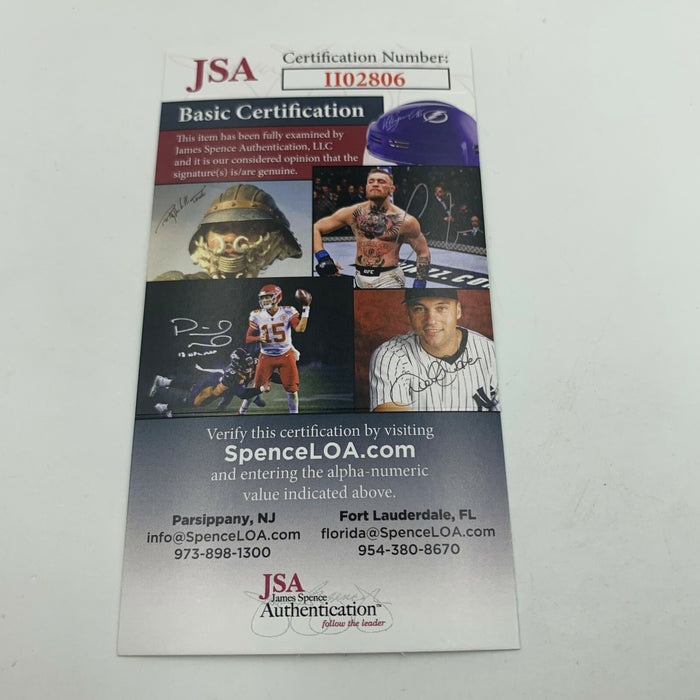 Debbie Gibson Signed 1980's American League Baseball JSA COA Singer Celebrity