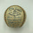 Historic 1937 Washington Redskins Inaugural Season Team Signed Baseball JSA COA