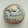 1970's HOF Multi Signed Baseball Earl Averill Burleigh Grimes JSA COA