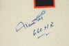 Willie Mays "660 Home Runs" Signed Inscribed New York Giants Jersey JSA COA