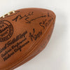 Ken Strong Hall Of Fame Multi Signed Wilson NFL Football JSA COA