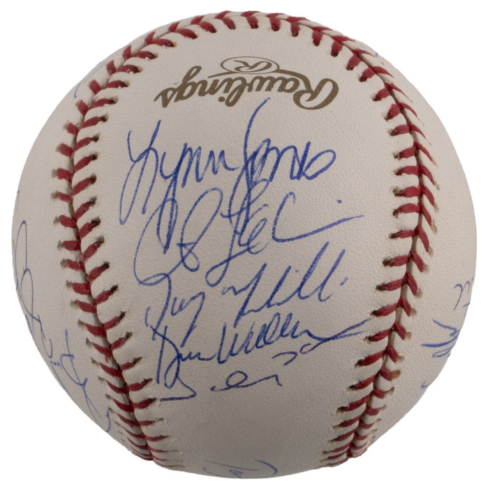 2004 Boston Red Sox World Series Champs Team Signed W.S. Baseball JSA COA