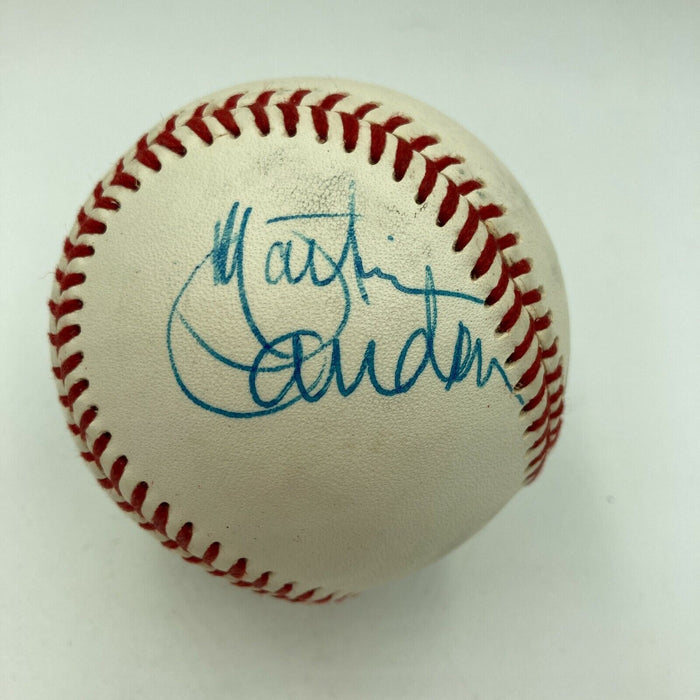 Martin Landau Signed Autographed Baseball With JSA Movie Star