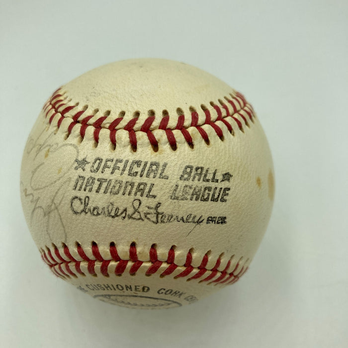 John Cappelletti Signed National League Baseball Heisman Trophy Winner JSA