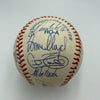 1996 New York Yankees World Series Champs Team Signed Baseball Derek Jeter JSA