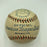 Goose Goslin, Sam Rice, Bucky Harris 1928 Senators & Indians Signed Baseball JSA