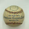 Goose Goslin, Sam Rice, Bucky Harris 1928 Senators & Indians Signed Baseball JSA