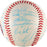 Vintage 1986 New York Mets World Series Champs Team Signed Baseball JSA COA