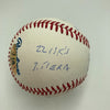 Dwight Doc Gooden Signed Heavily Inscribed STATS MLB Baseball PSA DNA COA