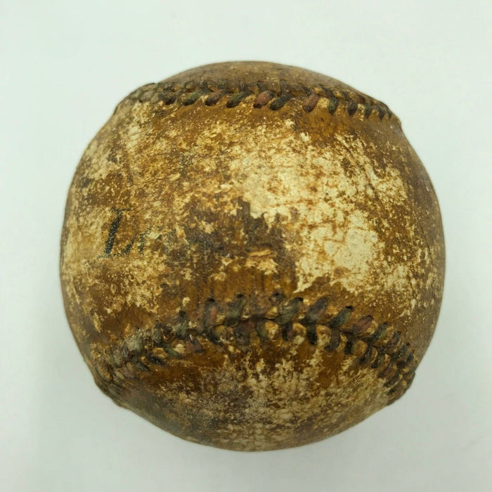 George Sisler 1922 Single Signed Game Used American League Baseball With JSA COA