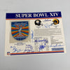 (2) Pittsburgh Steelers Super Bowl Champs Team Signed Commemorative Patch JSA