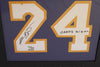 Kobe Bryant "CARPE DIEM" Signed Inscribed Los Angeles Lakers Jersey UDA #17/24