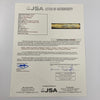 Beautiful Hall Of Fame Multi Signed Baseball Bat Kirby Puckett JSA COA