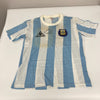 Diego Maradona Signed 1980 Argentina National Team Game Used Jersey JSA & Mears