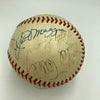 Babe Ruth Ty Cobb Honus Wagner 1939 HOF Inaugural Induction Signed Baseball PSA