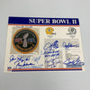 1967 Green Bay Packers Super Bowl Champs Team Signed Commemorative Patch JSA COA