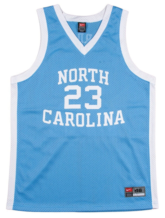 Michael Jordan Signed Nike North Carolina Tar Heels Jersey UDA Upper Deck COA