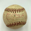 1951 Yankees World Series Champs Team Signed Baseball Mickey Mantle DImaggio JSA