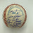1961 New York Yankees World Series Champs Team Signed Baseball Mickey Mantle JSA