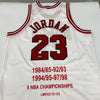 Michael Jordan Signed 1997-98 Pro Cut Chicago Bulls 6X Champs Jersey UDA