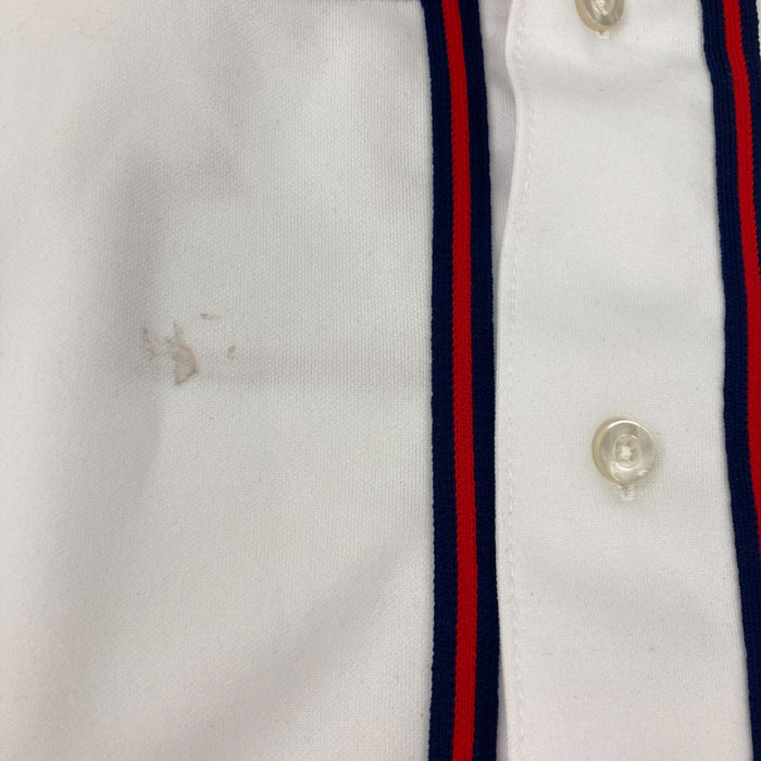 Greg Maddux Signed Authentic Atlanta Braves Russell Game Model Jersey JSA COA