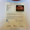 1986 New York Giants Super Bowl Champs Team Signed Wilson NFL Football JSA COA