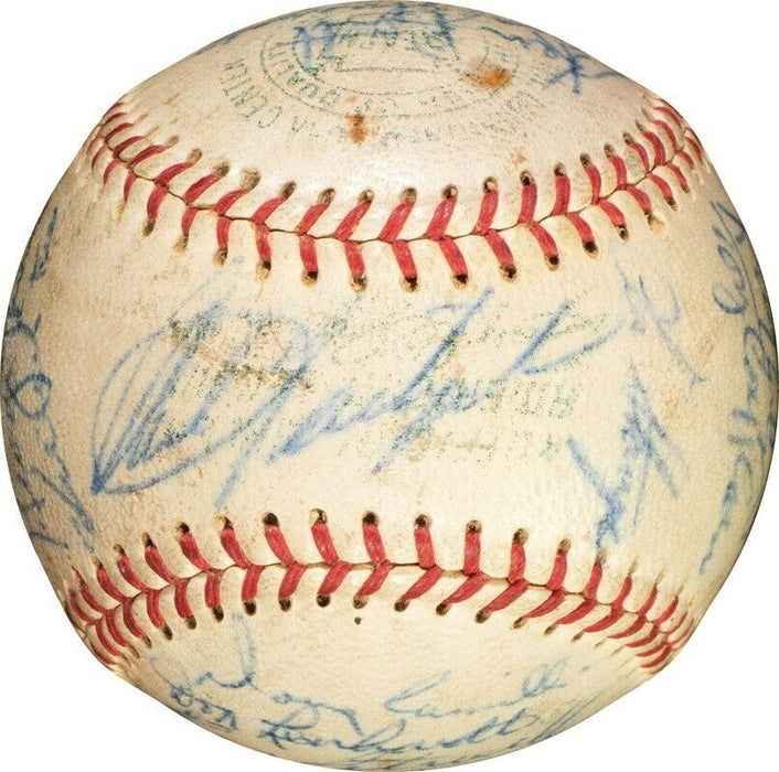 1970 Boston Red Sox Team Signed Official American League Baseball PSA DNA COA