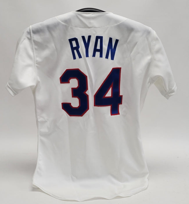 Nolan Ryan Signed 1989 Authentic Game Model Texas Rangers Jersey With JSA COA