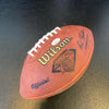 Beautiful Ray Nitschke "#66, HOF 1978" Signed Wilson NFL Game Football JSA COA