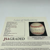 Beautiful Mickey Charles Mantle Full Name Signed AL Baseball JSA Graded MINT 9