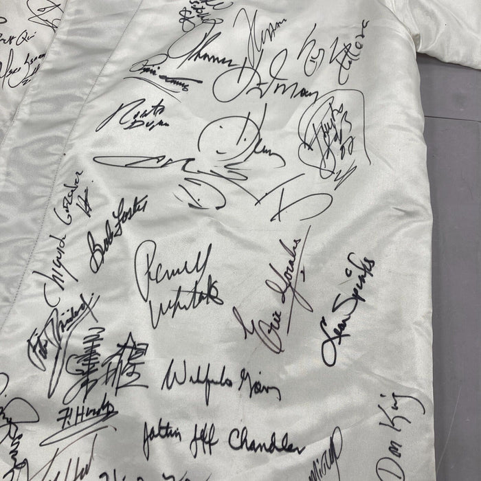 Boxing Hall Of Fame Legends Signed Everlast Robe 60+ Sigs Sylvester Stallone JSA