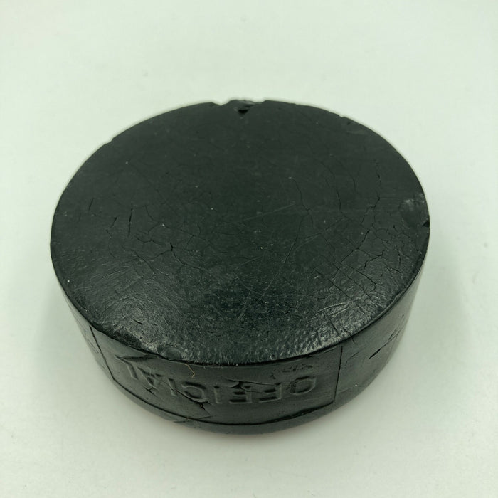 Historic 1928 New York Rangers First Stanley Cup Game Used Game Winning Puck