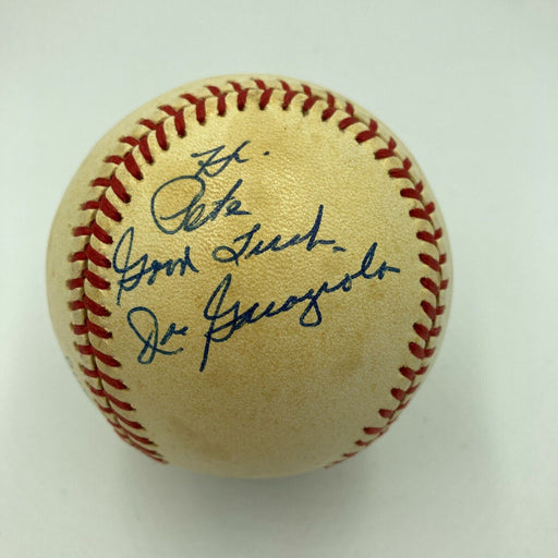 Joe Garagiola Signed Vintage Official American League Macphail Baseball