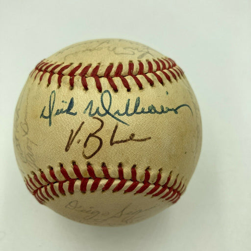 1972 Oakland A's Athletics World Series Champs Team Signed Baseball JSA COA