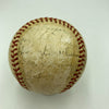 1944 St. Louis Cardinals World Series Champs Team Signed Baseball With JSA COA