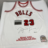 Michael Jordan Signed 1984-85 Rookie Chicago Bulls Jersey UDA Upper Deck COA