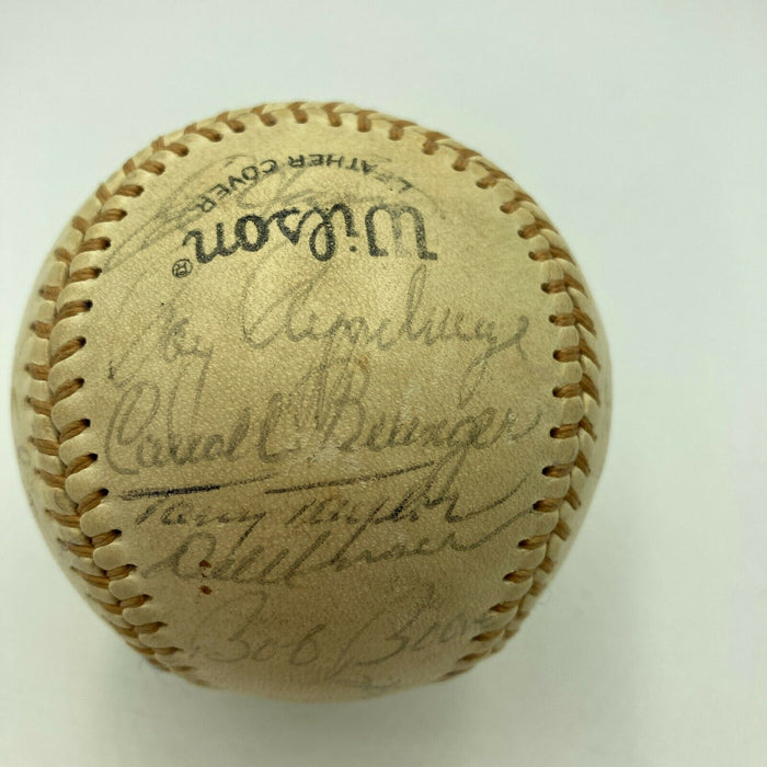 Mike Schmidt 1970's Philadelphia Phillies Team Signed Baseball