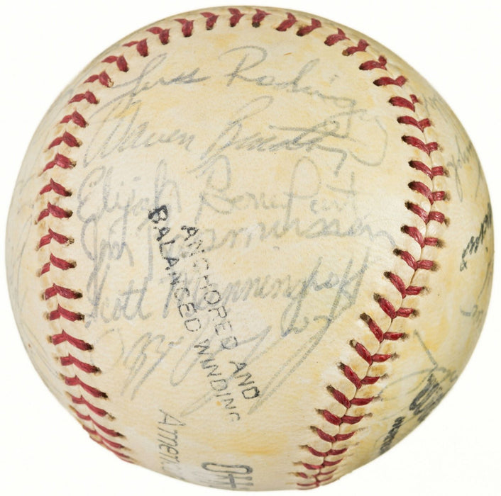 Ryne Sandberg Pre Rookie 1981 Oklahoma City 89ers Team Signed Baseball JSA COA